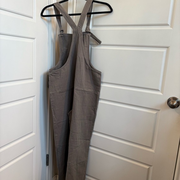 Miou Muse Cotton Linen Jumpsuit Size Medium - Picture 7 of 11